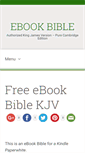 Mobile Screenshot of ebookbible.org